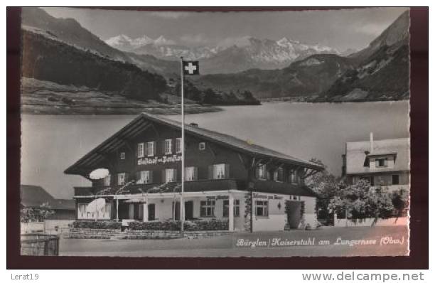 SUISSE.... BURGLEN...KAISERSTUHL AM LUNGERNSEE..CPSM.....NON.. ECRITE........‹(•¿•)› - Kaiserstuhl