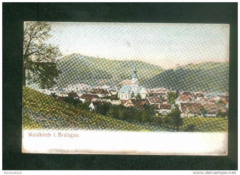 Allemagne - Waldkirch I. Breisgau ( Vue Générale éditeur ??? Voyagé En 1907) - Waldkirch