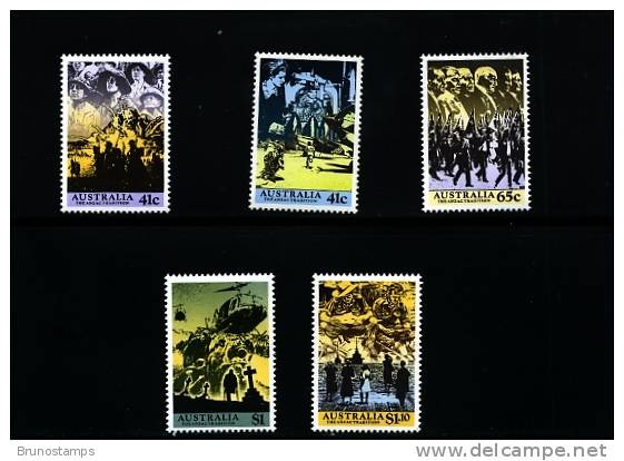 AUSTRALIA - 1990  THE ANZAC TRADITION  SET MINT NH - Mint Stamps