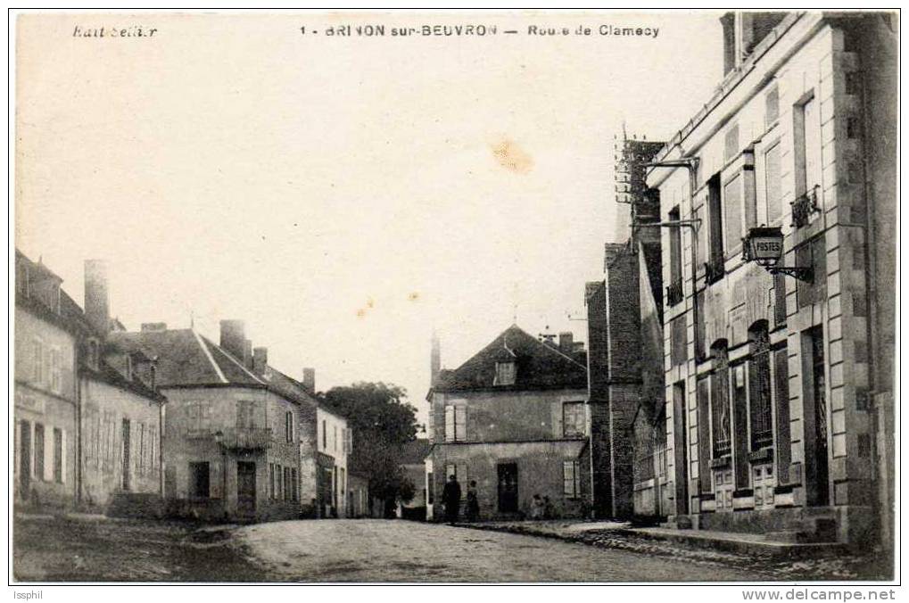 Brinon Sur Beuvron - Route De Clamecy - Brinon Sur Beuvron