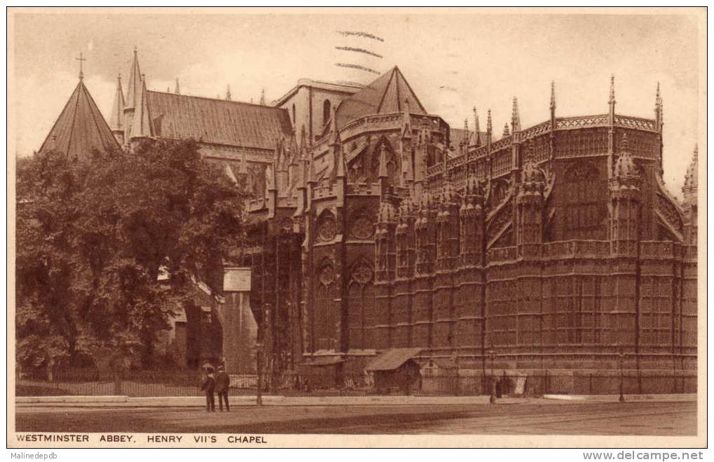 CPA  ANIMEE 1934 - WESTMINSTER ABBEY - HENRY VII'S CHAPEL - Westminster Abbey
