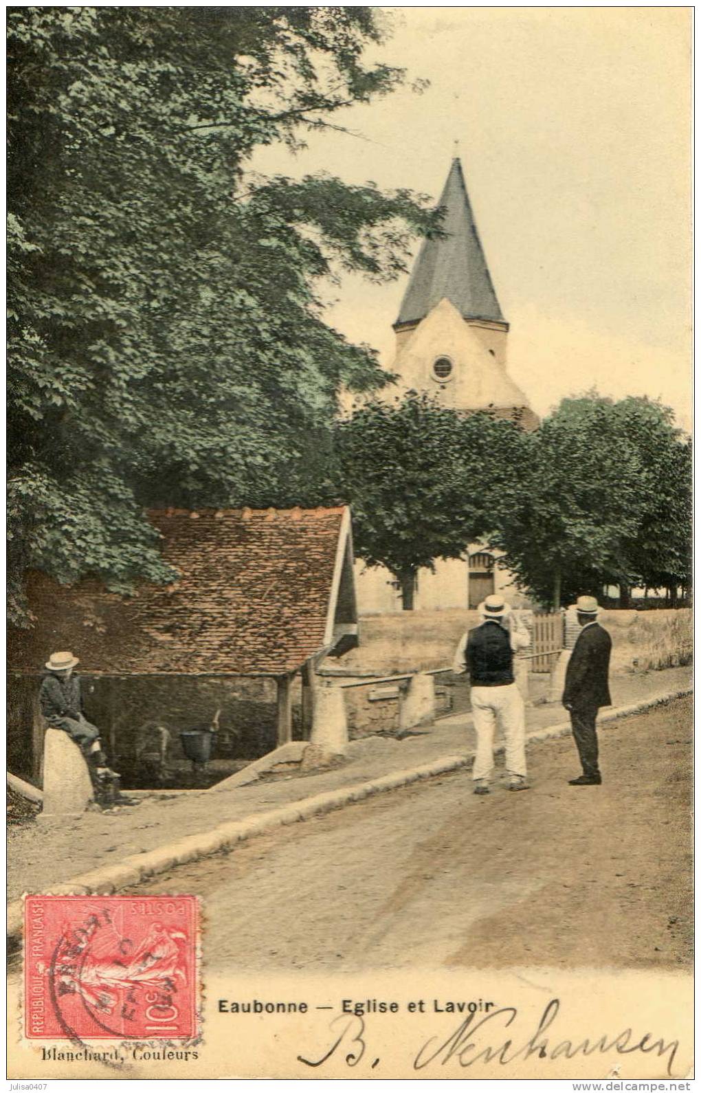 EAUBONNE (95) église Lavoir Animation - Ermont-Eaubonne