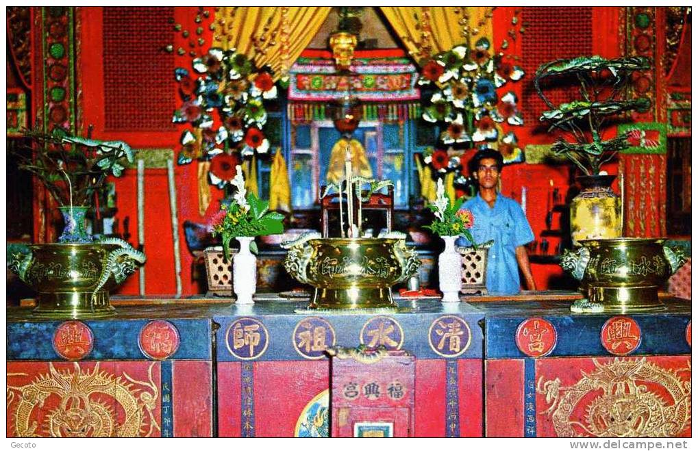 Penang :  Snake Temple - Malesia