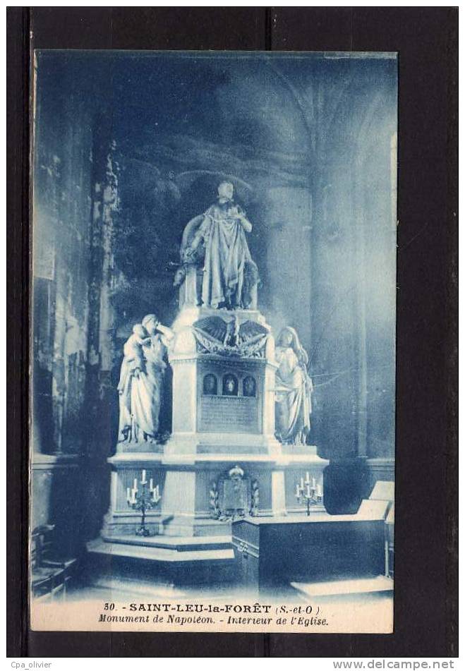 95 ST LEU Eglise, Intérieur, Monument De Napoléon Ier, Ed PE 30, 192? - Saint Leu La Foret