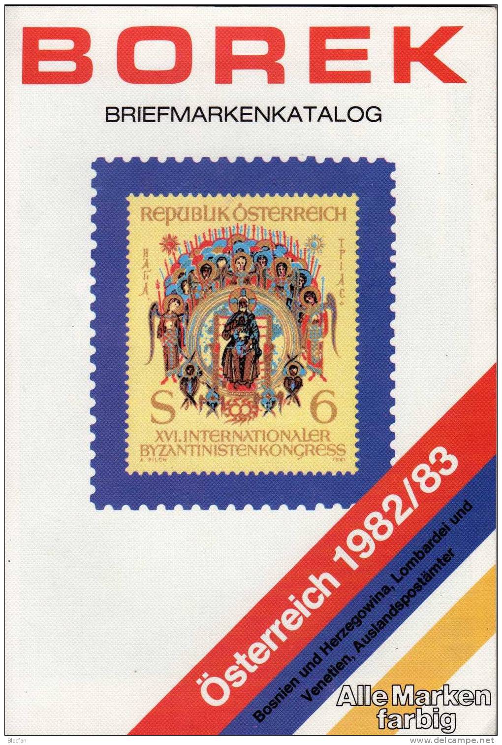 Borek Katalog 1982 Briefmarken Österreich-Austria Antiquarisch 6€ - Lettres & Documents
