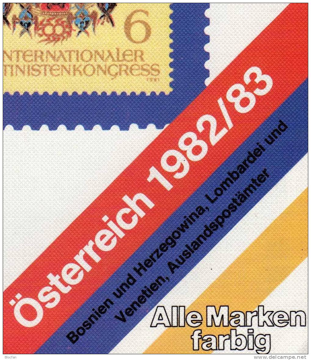 Borek Katalog 1982 Briefmarken Österreich-Austria Antiquarisch 6€ - Brieven En Documenten