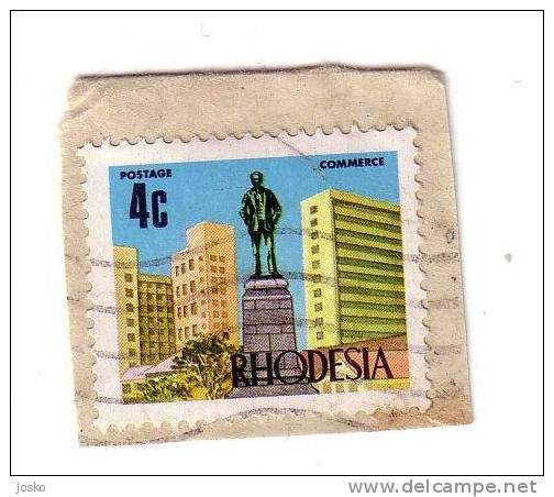 RHODESIA - Used Stamp On Paper * - Rhodesien (1964-1980)