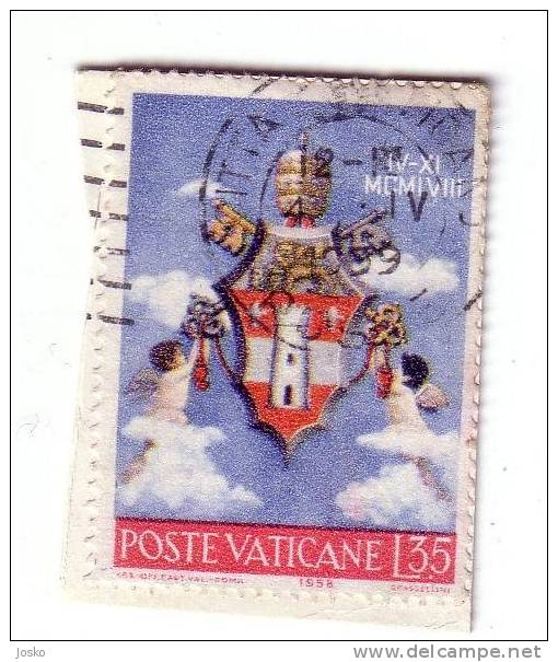 VATICAN - Used Stamp On Paper - Gebruikt