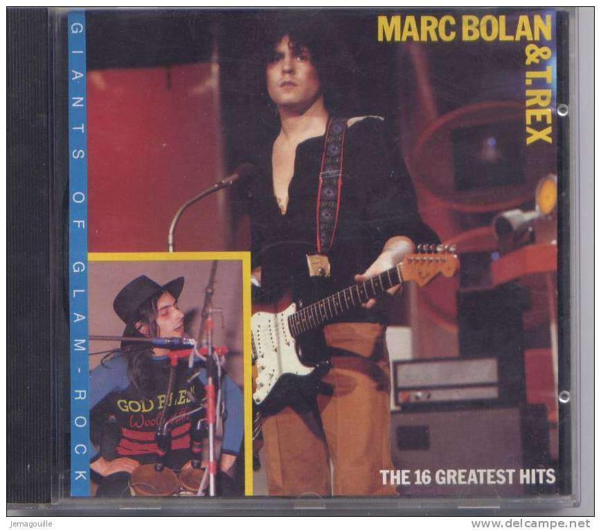 CD - MARC BOLAN & T.REX - THE 16 GREATEST HITS - Rock
