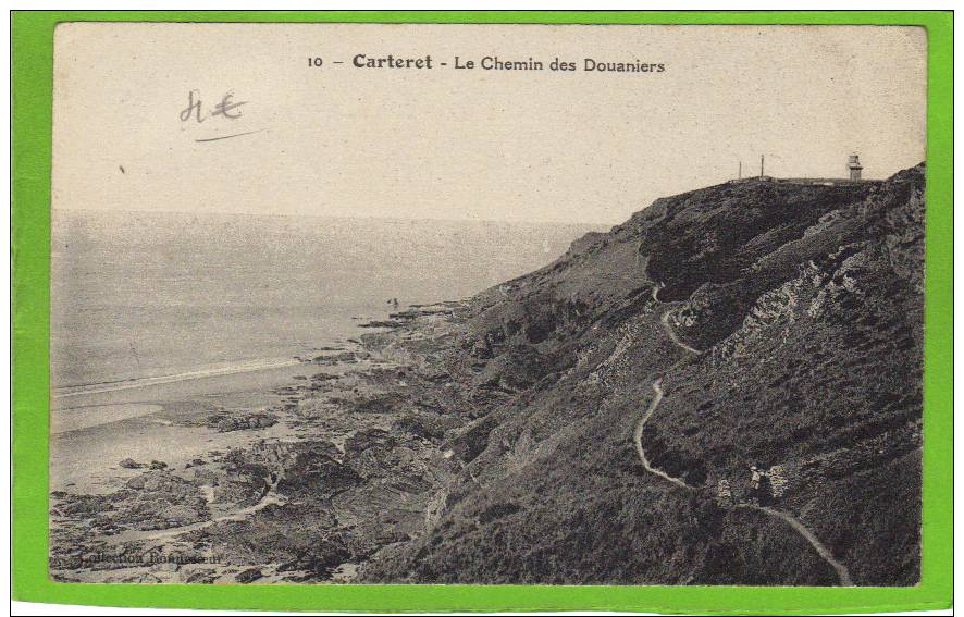 MANCHE . CARTERET. CHEMIN DES DOUANIERS. ANIMATION - Carteret