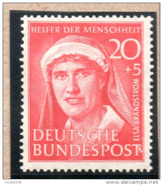 Allemagne Fédérale : TP N° 31 ** - Unused Stamps