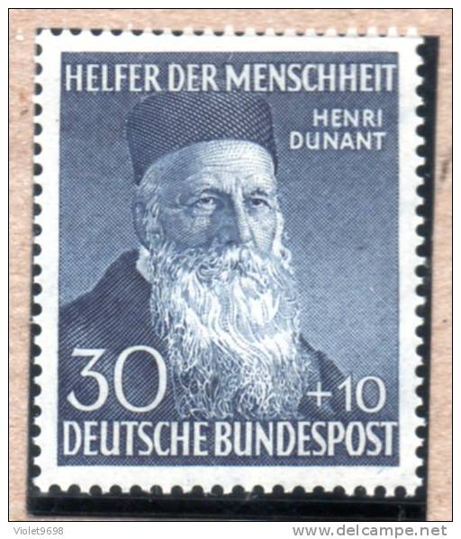 Allemagne Fédérale : TP N° 45 ** - Unused Stamps