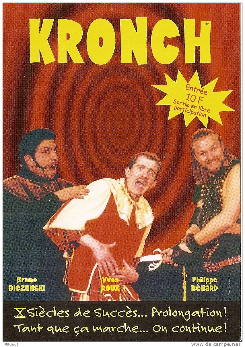 KRONCH Avec Bruno BIEZUNSKI Et Philippe BENARD - Cabarets