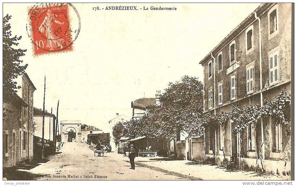 42/ ANDREZIEUX / LE GENDARMERIE - Andrézieux-Bouthéon