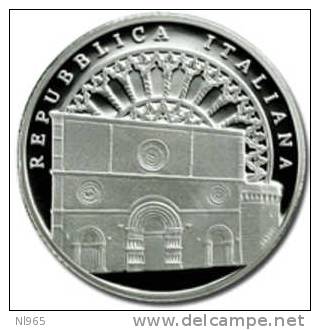 REPUBBLICA ITALIANA - ITALY  - 10 EURO - ANNO 2009 -  ARGENTO -  L´AQUILA  UNA MONETA PER LA RICOSTRUZIONE - PROOF - - Italie