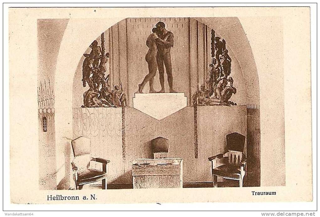 AK 1921 Heilbronn A. N. Trauraum Nach Stuttgart Phot. U. Verlag Von C. Brenner-Schilling - Heilbronn