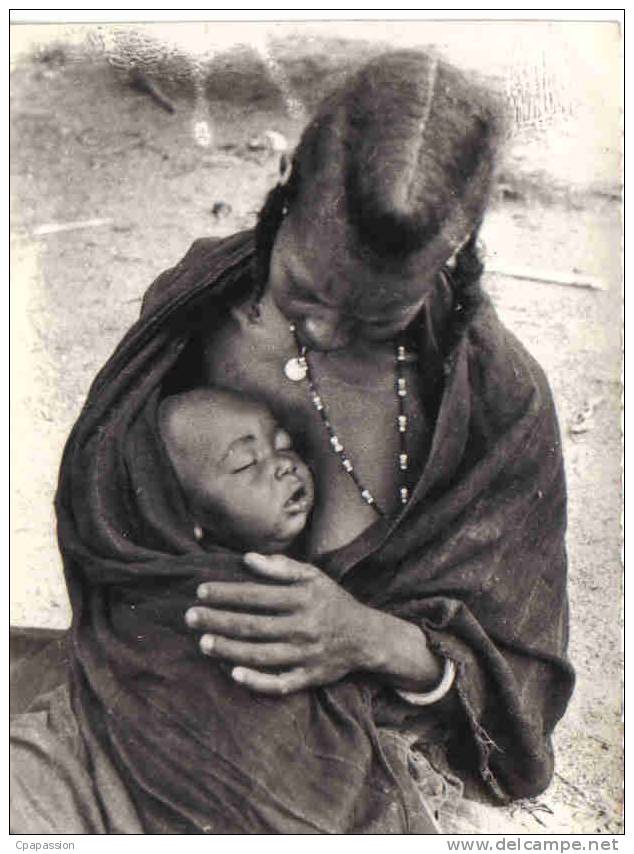 CAMEROUN - Nord Cameroun - Maternité Bororo- Cpm Noir Et Blanc -écrite - Cameroon