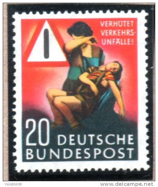 Allemagne Fédérale : TP N° 48 ** - Unused Stamps