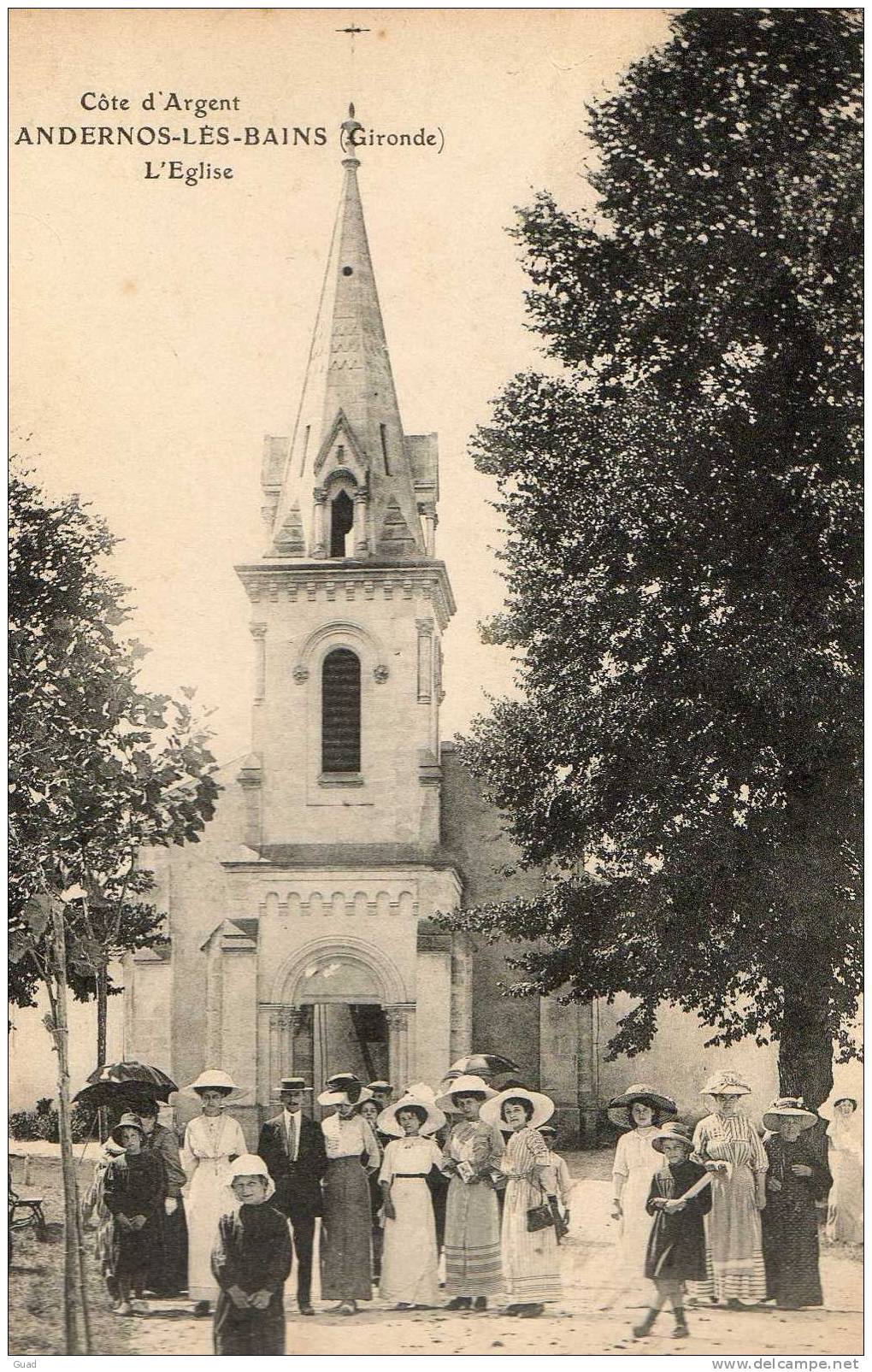 ANDERNOS - SORTIE DE MESSE PHOTO BOUEY - Autres & Non Classés