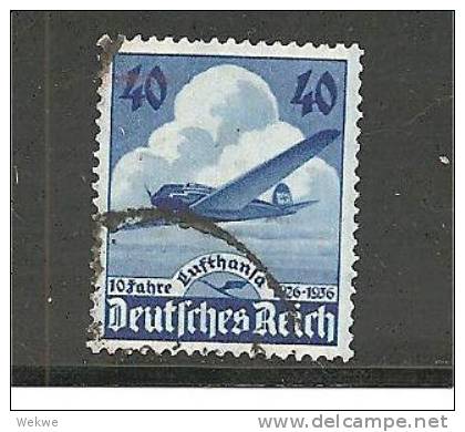 III-Mi.Nr.603 O/ (1935) Lufthansa, 10 Jahre - Gebraucht