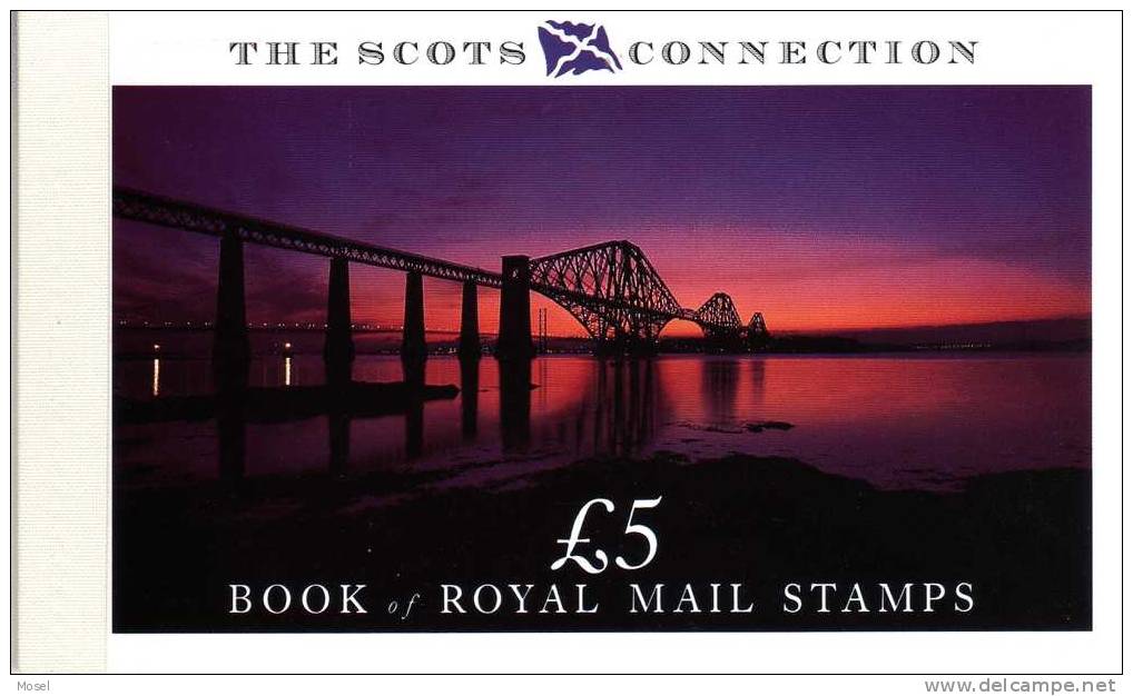 1989 The Scots Connection £5 PRESTIGE STAMP BOOKLET MINT DX10 PO CONDITION - Booklets