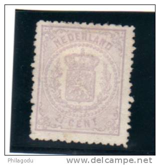 NL.  1869-71, Armoiries Nationales, N° 18 (*) Neuf Sans Gomme  Cote 600 Eur  Netto 7 % - Nuevos