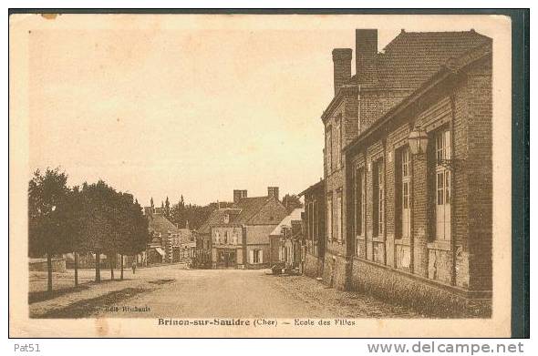 18 - Brinon Sur Sauldre : Ecole De Filles - Brinon-sur-Sauldre