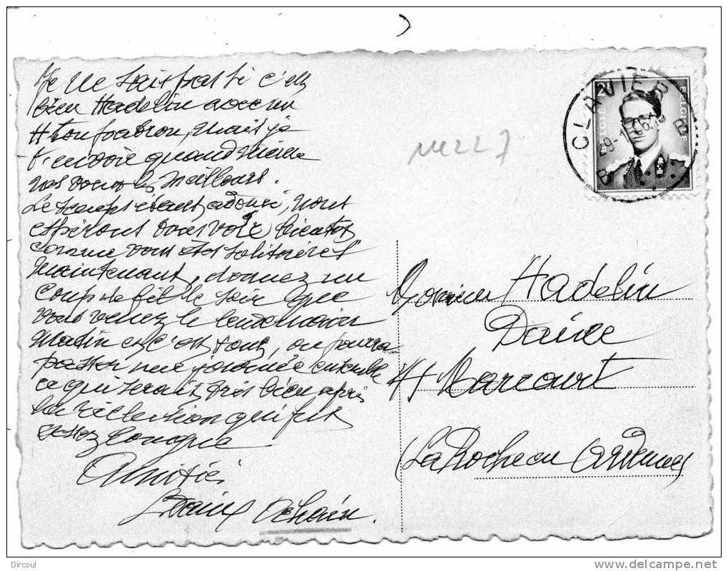 14227 -     A   Identifier  -     Carte  Envoyée  De  Clavier  à    Laroche - Clavier