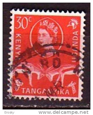 P3499 - BRITISH COLONIES KENYA UGANDA TANGANYKA Yv N°110 - Kenya, Ouganda & Tanganyika