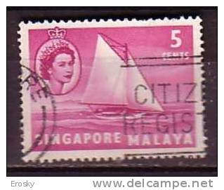 P3979 - BRITISH COLONIES SINGAPORE Yv N°31 - Singapur (...-1959)