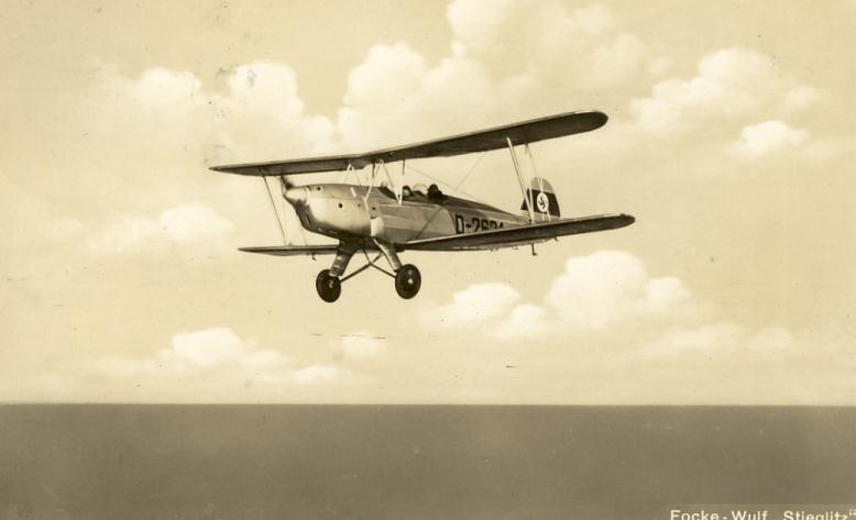Aviation - Avion Biplan Allemand - Focke Wulf Stieglitz - 1939-1945: 2de Wereldoorlog