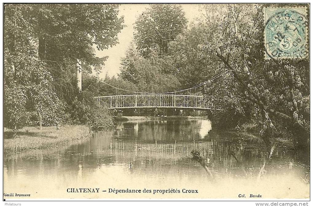 CHATENAY  -  Dépendance Des Propriétés Croux - Autres & Non Classés