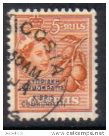 CYPRUS   Scott #  185  VF USED - Zypern (...-1960)