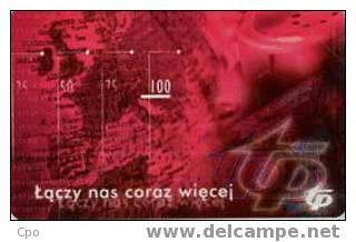 # POLAND 679 TPSA Laczy Nas Coraz (unused) 100 Urmet 01.99  Tres Bon Etat - Polen