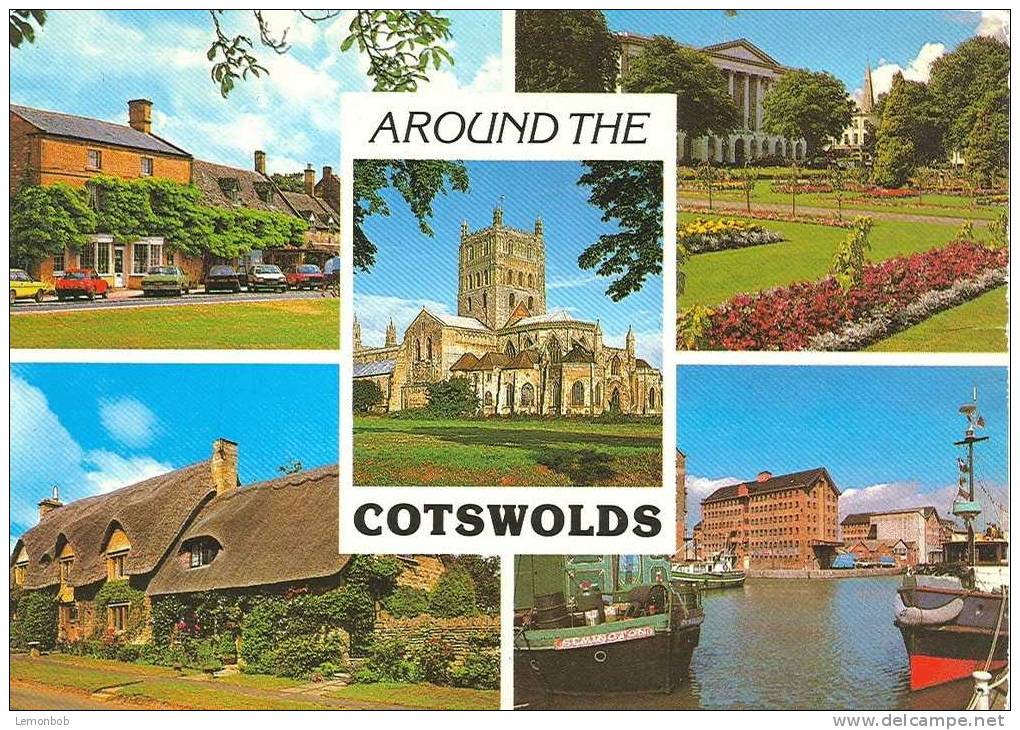 Britain United Kingdom - Around The Cotswolds Postcard [P1102] - Autres & Non Classés