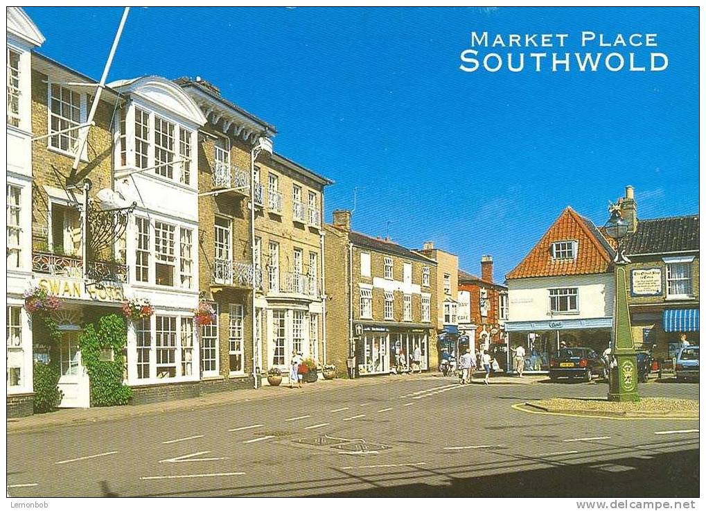 Britain United Kingdom - Market Place, Southwold Postcard [P1104] - Sonstige & Ohne Zuordnung