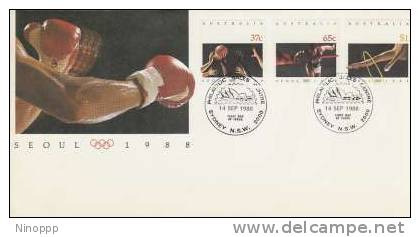 Australia-1988 Seoul Olympics FDC - Zomer 1988: Seoel