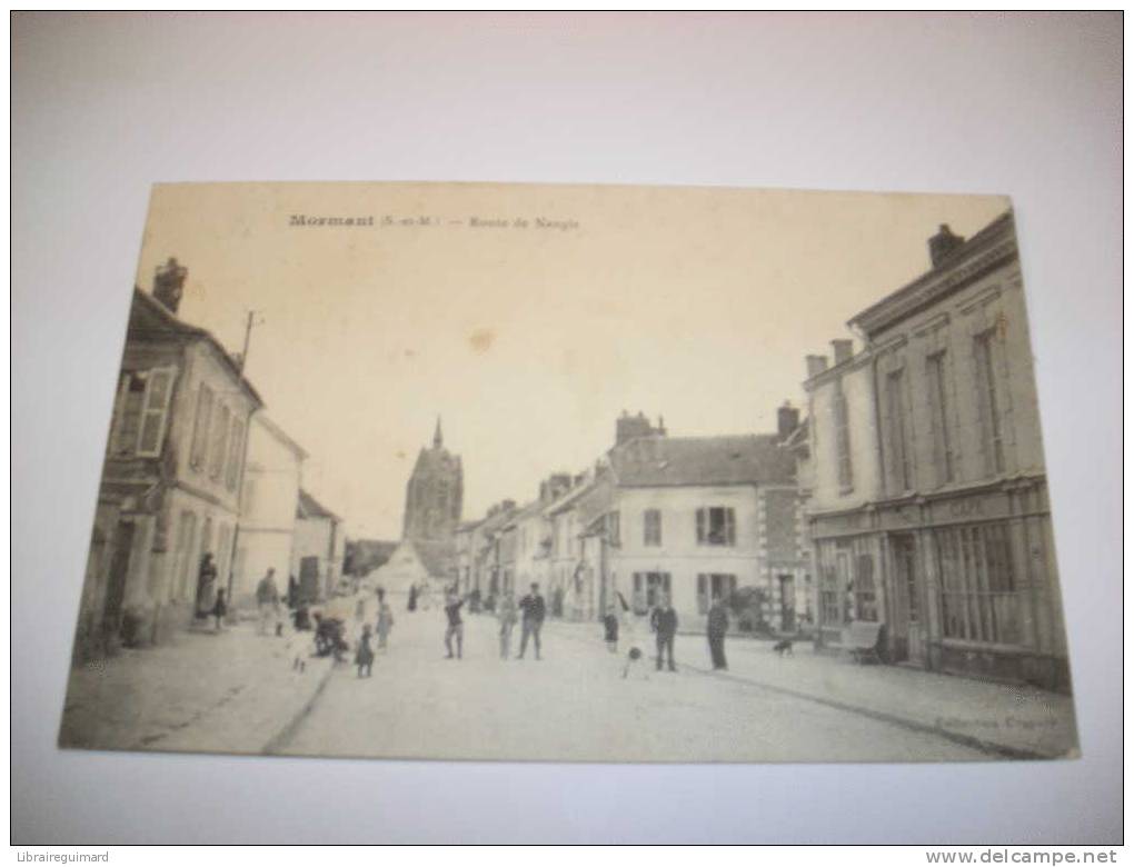 2 Bgk - CPA - MORMANT - Route De Nangis - [77] Seine Et Marne - - Mormant