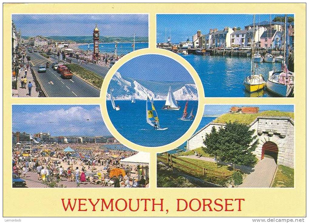 Britain United Kingdom Weymouth, Dorset Postcard [P1114] - Weymouth