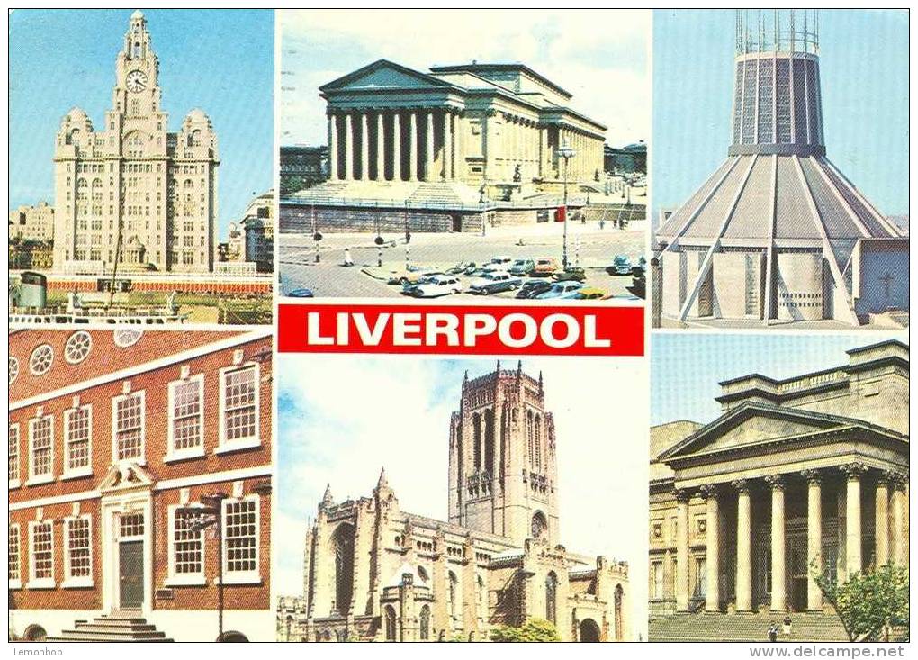 Britain United Kingdom Liverpool Postcard [P1119] - Liverpool