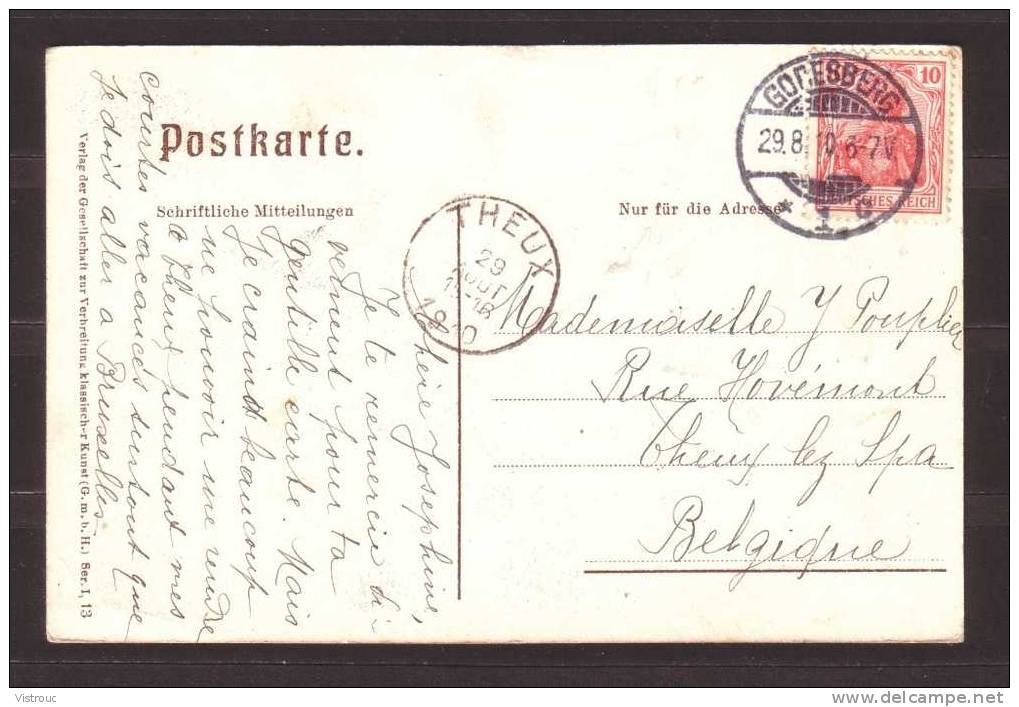 OBERWESEL - Liebfrauenkirsche Und Schönburg - Gelaufen - Circulé - Circulated - 1910. - Oberwesel