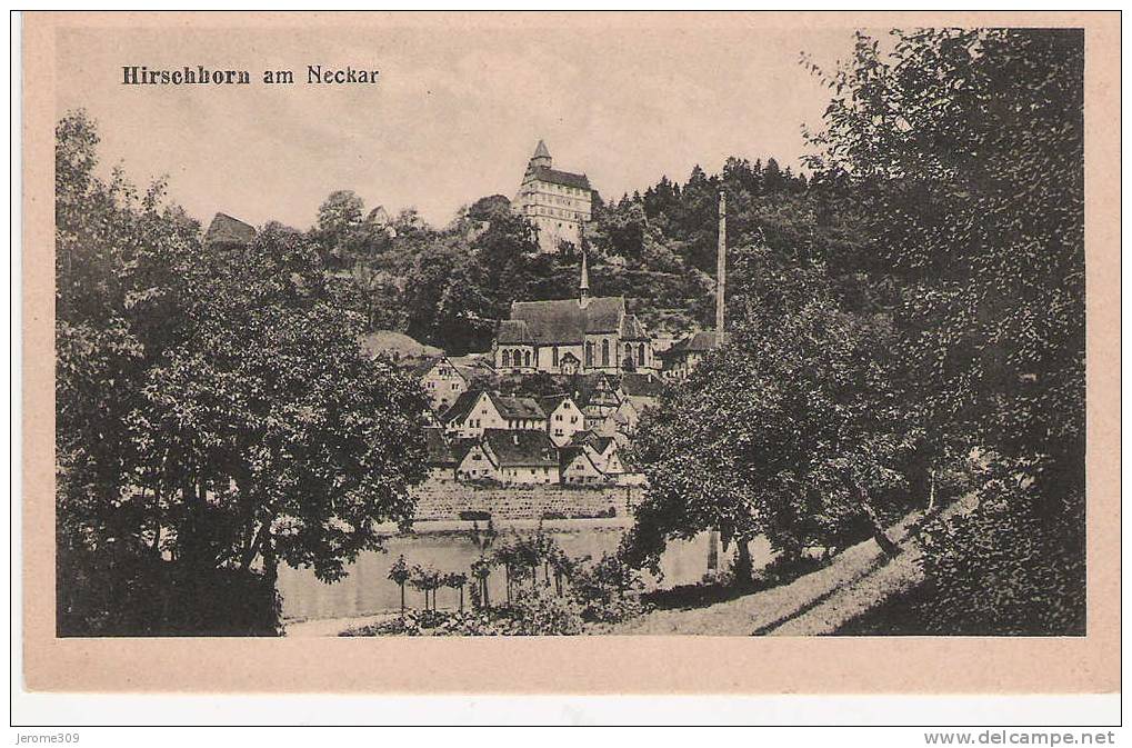 ALLEMAGNE - HIRSCHHORN - NECKAR - CPA - N°13021 - Hirschhorn Am Neckar - Neckargemünd