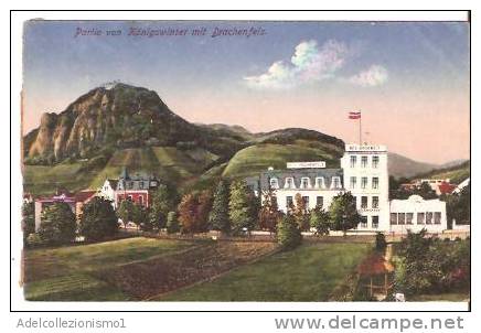 36721)cartolina Illustratoria Drachenfels - Hotel Drachenfels - Drachenfels