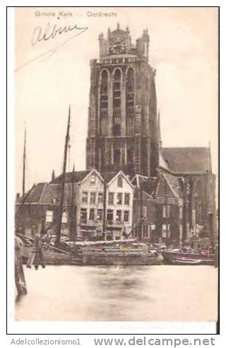 36733)cartolina Illustratoria Dordrecht - Groote Kerk - Dordrecht