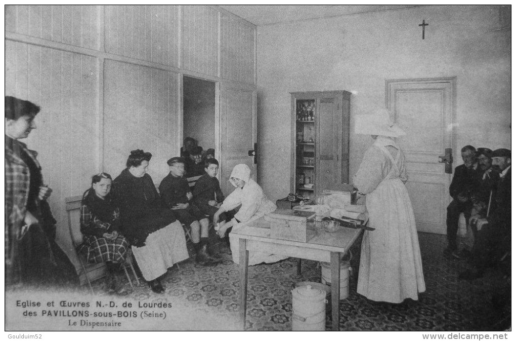 Eglise Et Oeuvres N.D De Lourdes  Le Dispensaire - Les Pavillons Sous Bois