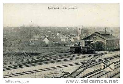 ESTERNAY - Vue Générale - Gare Train - Esternay