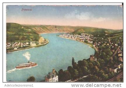 36761)cartolina Illustratoria Boppard - Panorama - Boppard