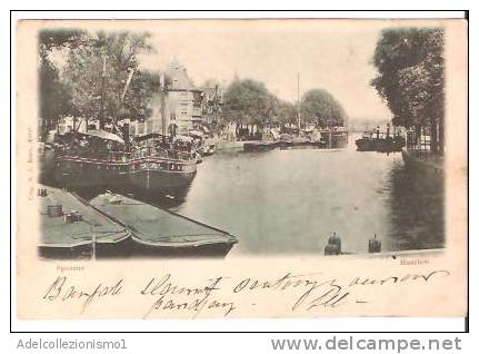 36762)cartolina Illustratoria Spaarne - Panorama - Schagen