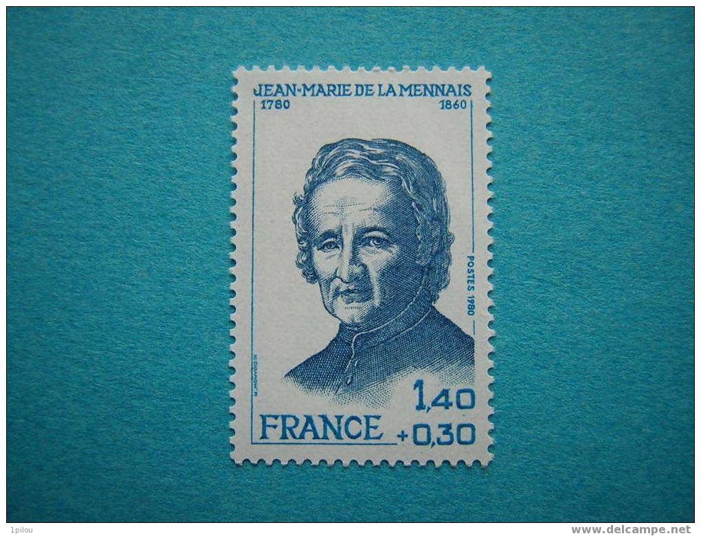 FRANCE /  N° 2097  NEUF**  DE LA MENNAIS - Théologiens