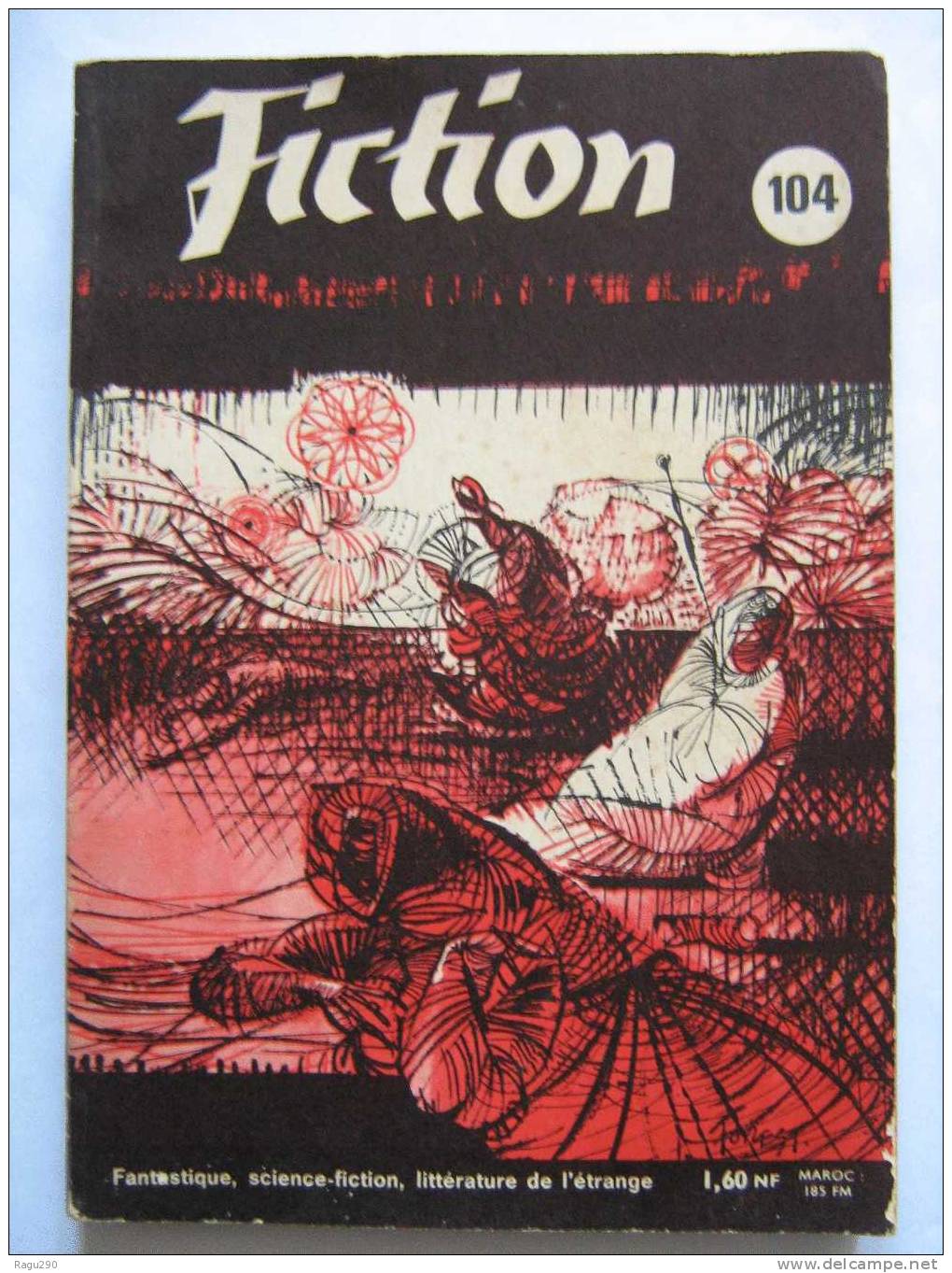 FICTION N° 104  De 1962 - Fiction